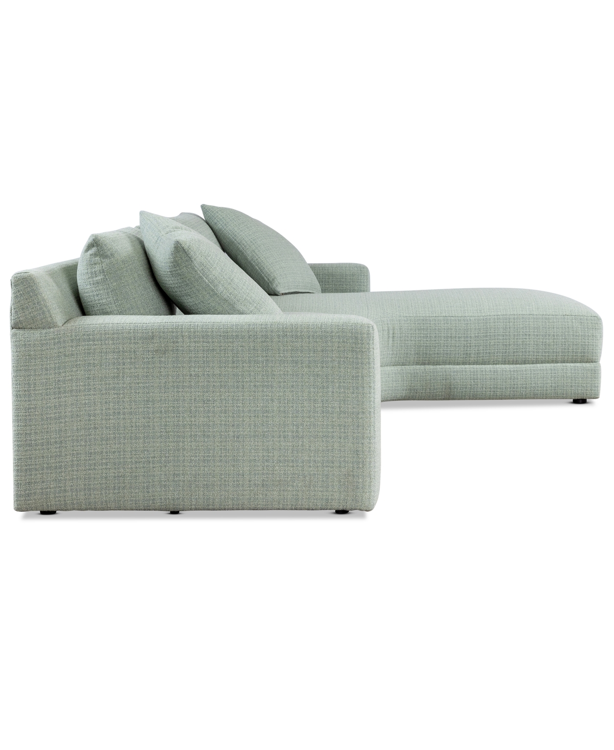 Macy's Mayela 3-pc. Fabric Chaise Sectional, Exclusively At