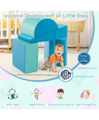 5-Piece Kids Climb and Crawl Activity Playset