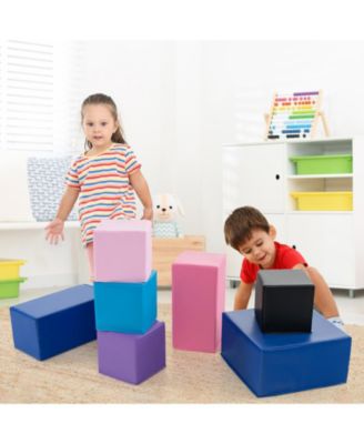 7-Piece Big Foam Building Blocks for Toddlers and Kids