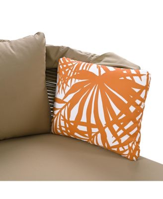 4 Piece Patio Furniture Set, Aluminum Conversation Set, Outdoor Garden Sofa Set with Armchairs, Loveseat, Center Coffee Table and Cushions