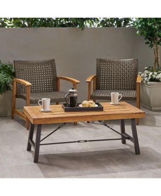 Outdoor Acacia Wood Coffee Table