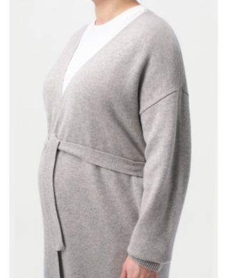 Maternity Long Cashmere Robe