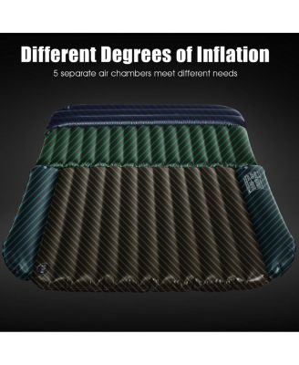 Inflatable SUV Air Backseat Mattress Travel Pad with Pump Camping