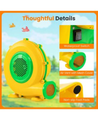 950W Air Blower Air Pump Fan with Convenient Handle and Ground Stakes