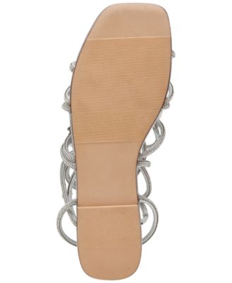 Ednaa Lace-Up Flat Sandals, Created for Macy's