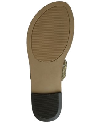 Ginnie Double-Band Slide Flat Sandals, Created for Macy's