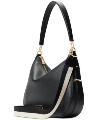 Liv Large Pebbled Leather Hobo Bag