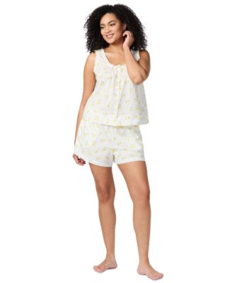 GAP - Women's Cotton Short Eyelet Pajama Set