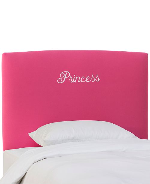 Furniture Lizza Full Princess Headboard Quick Ship Furniture