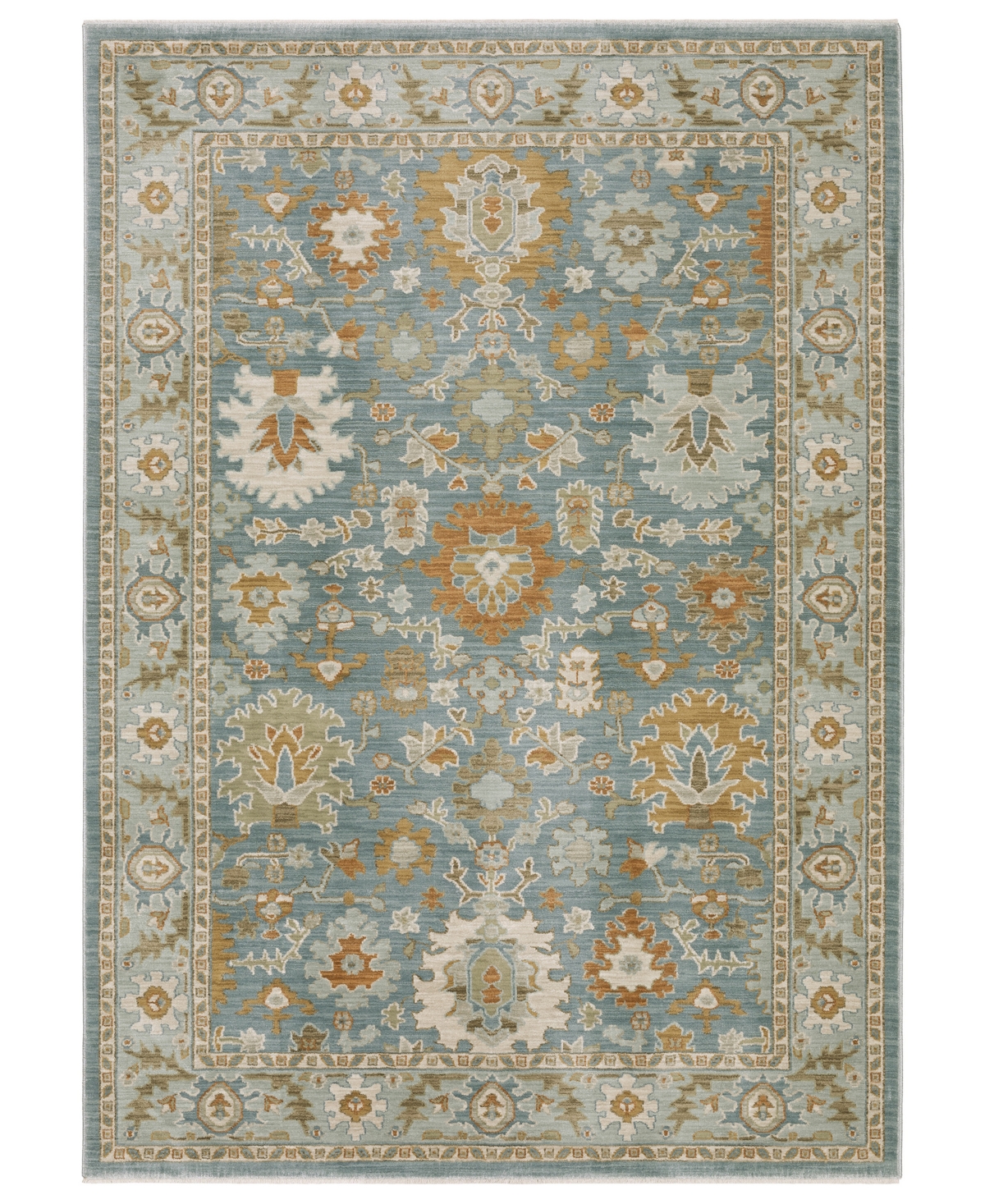 Oriental Weavers Maeve Mae02 2'3''x7'6'' Runner Area Rug In Green