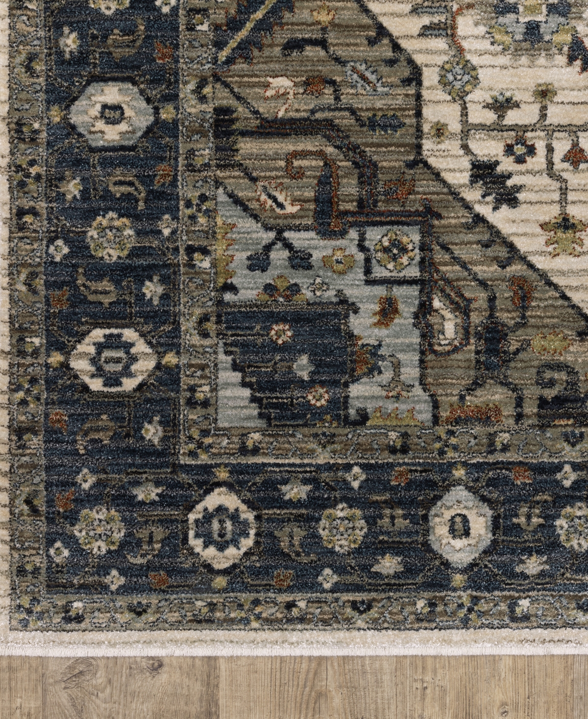 Oriental Weavers Eliana Eli05 2'3''x7'6'' Runner Area Rug In Brown