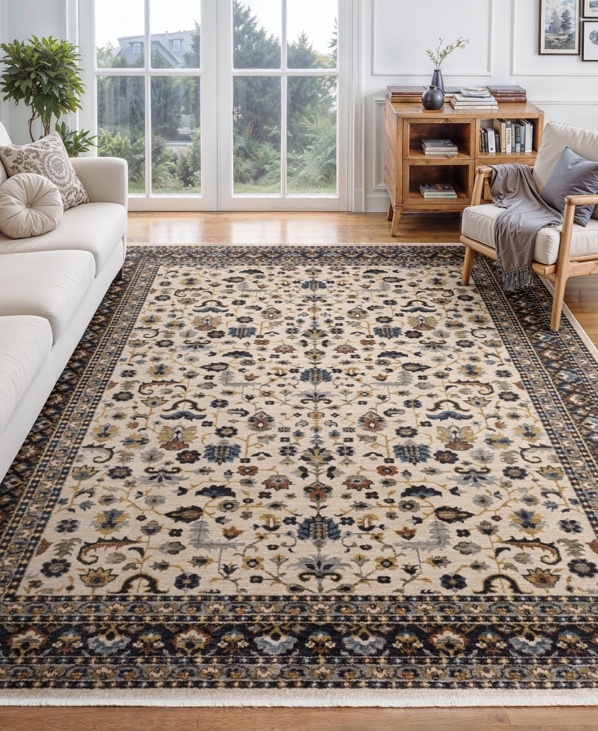 Oriental Weavers Eliana Eli02 5'3"x7'6" Area Rug