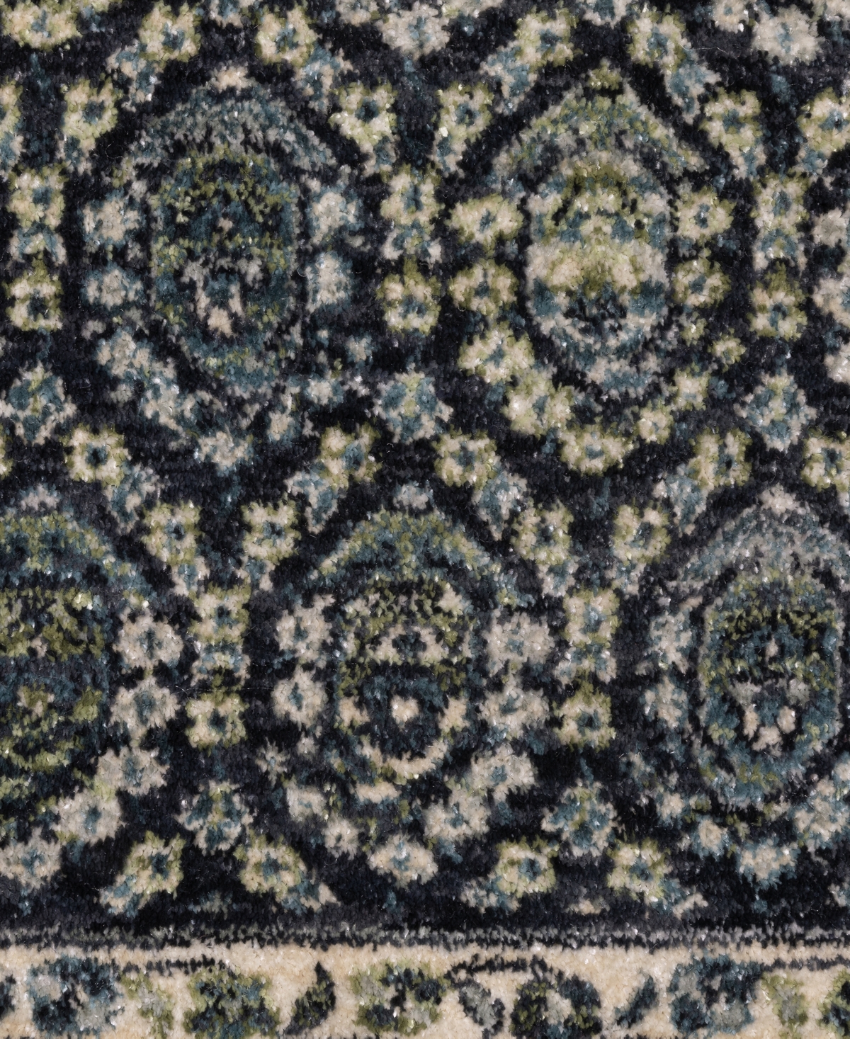 Oriental Weavers Eliana Eli01 2'3''x7'6'' Runner Area Rug In Blue