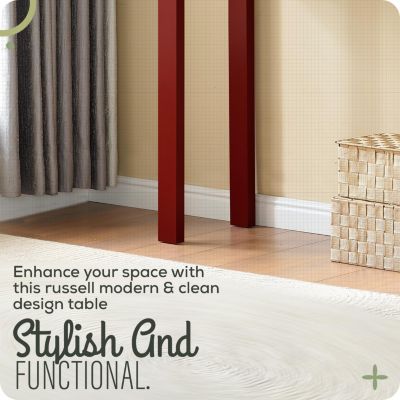 44" Russel Long Console Table - Minimalist and Slim Entryway Table for Decorative Displays, Sofa Table