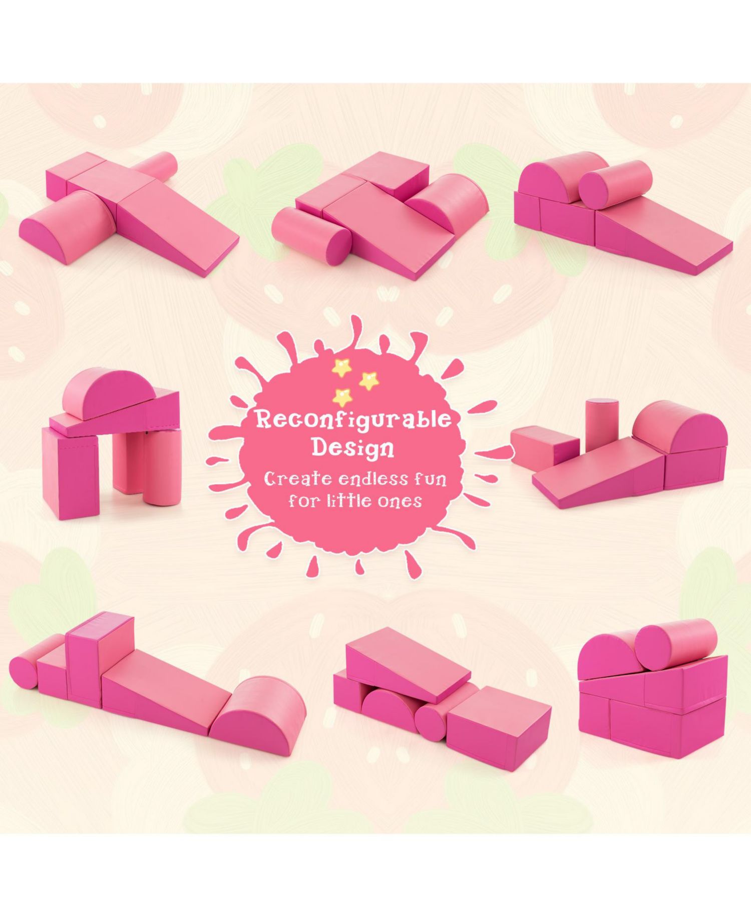 Foam Climb and Crawl Activity 5-Piece Set