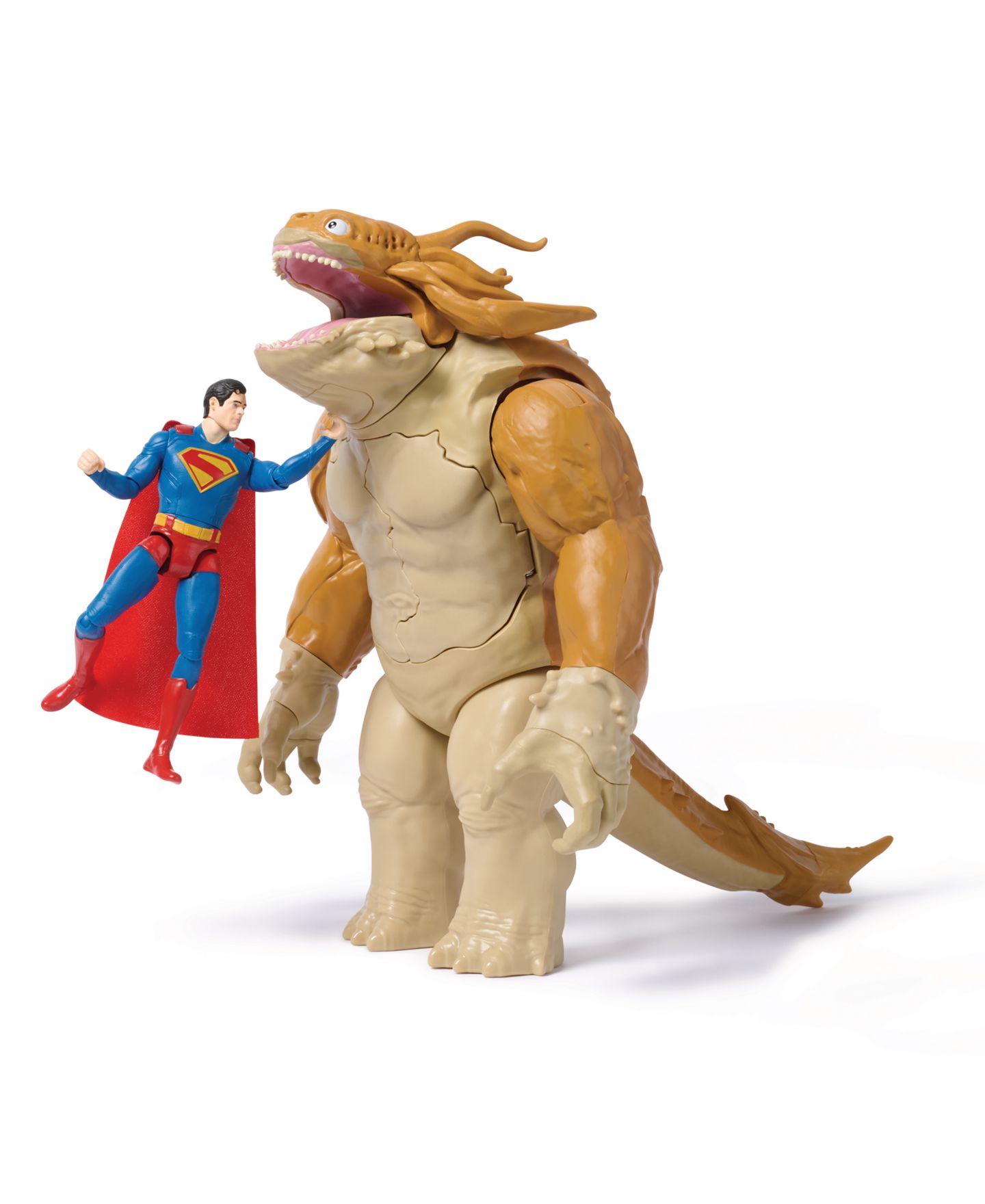 Детские фигурки DC Comics Superman Kaiju Slime Battle 2-Piece Action Figure Set, Ages 4+ — фото 2