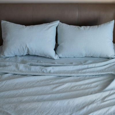 French Linen 4 Piece Sheet Set, Queen