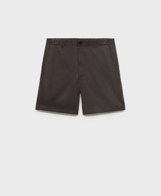 Men's Slim-Fit Fluid Bermuda Shorts