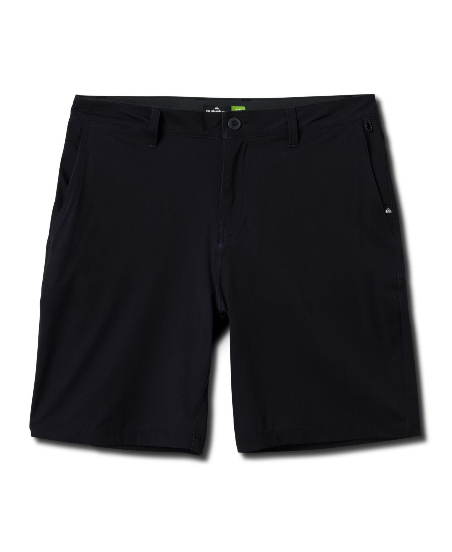 Мужские шорты Quiksilver Union Amphibian Hybrid Shorts, 20" Outseam, цвет: Чёрный — фото 6