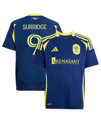 adidas - Big Boys and Girls Sam Surridge Navy Nashville SC 2025 The Heart of Nashville Kit Replica Player Jersey