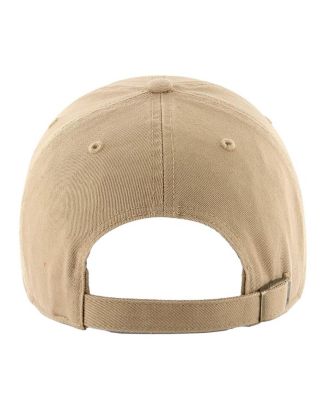 Men's Khaki Notre Dame Fighting Irish Vault Clean Up Adjustable Hat