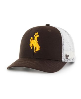 '47 Brand - Men's Brown Wyoming Cowboys Mesh Hitch Trucker Adjustable Hat