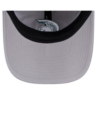Women's Gray Michigan State Spartans Logo 9TWENTY Adjustable Hat