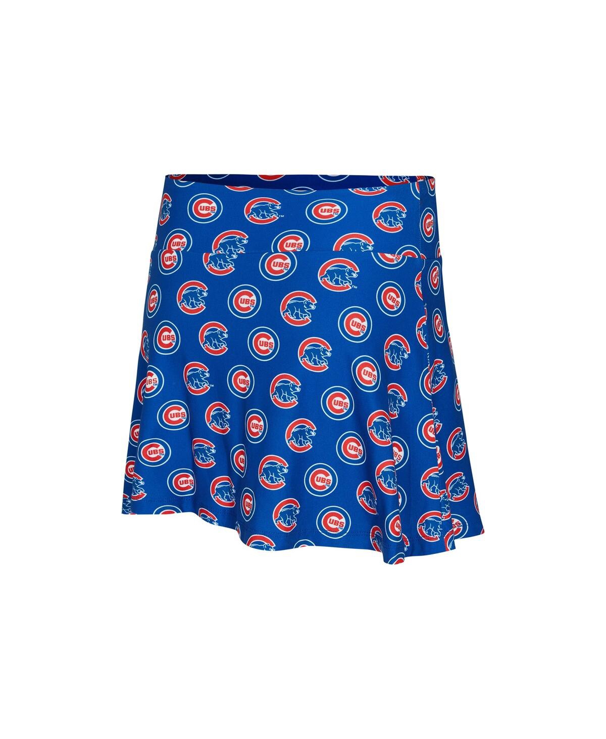 Shop Concepts Sport Women'sâ 2-piece Royal Chicago Cubs Knit Tank Top And Skort Set