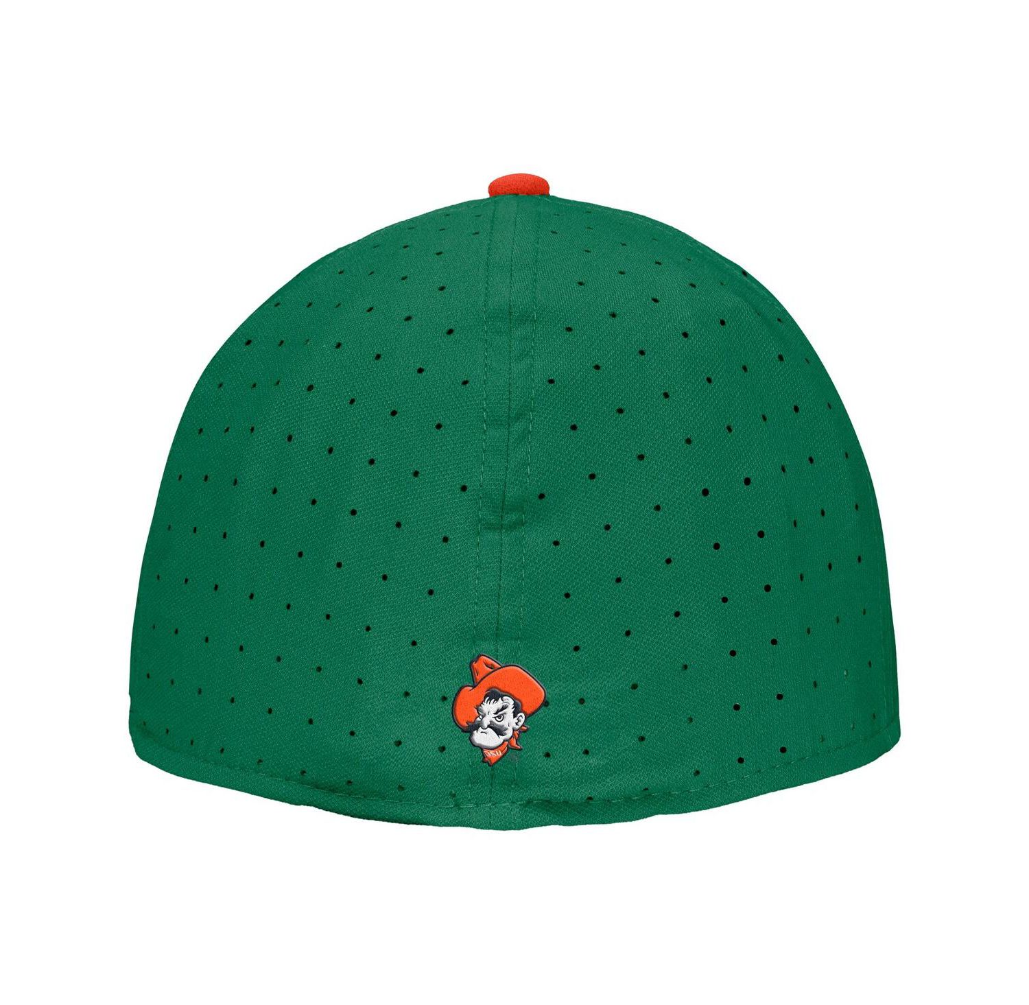 Men's Green Oklahoma State Cowboys 2025 On-Field True Performance Baseball Fitted Hat