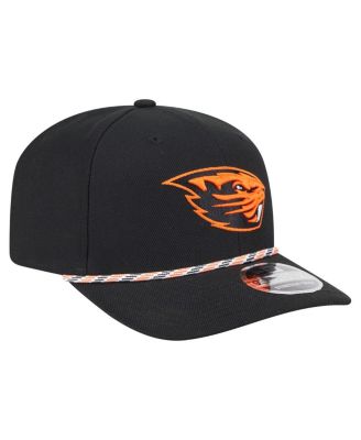 Men's Black Oregon State Beavers Game Day Multi-Rope 9SEVENTY Stretch-Snap Hat