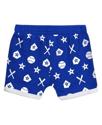 Baby Boys and Girls 2-Piece Blue Los Angeles Dodgers On Deck Diaper Cover Set