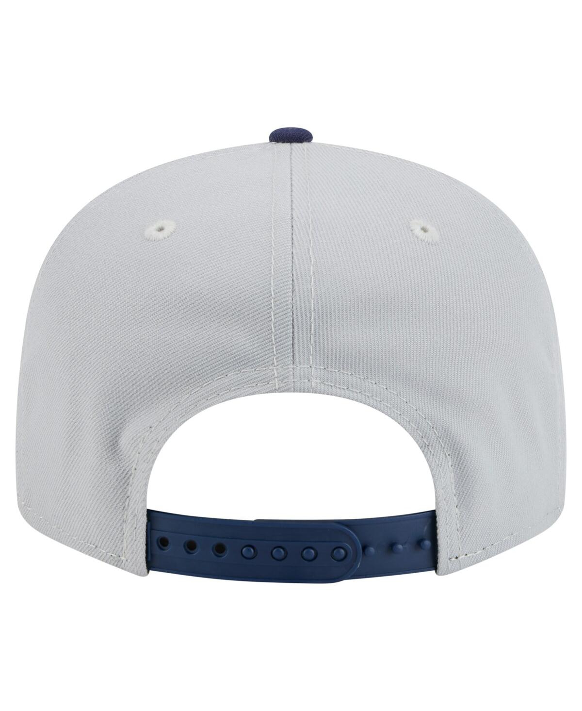 NEW ERA MEN'S GRAY/NAVY PHILADELPHIA PHILLIES 2-TONE COLOR PACK 9FIFTY SNAPBACK HAT 