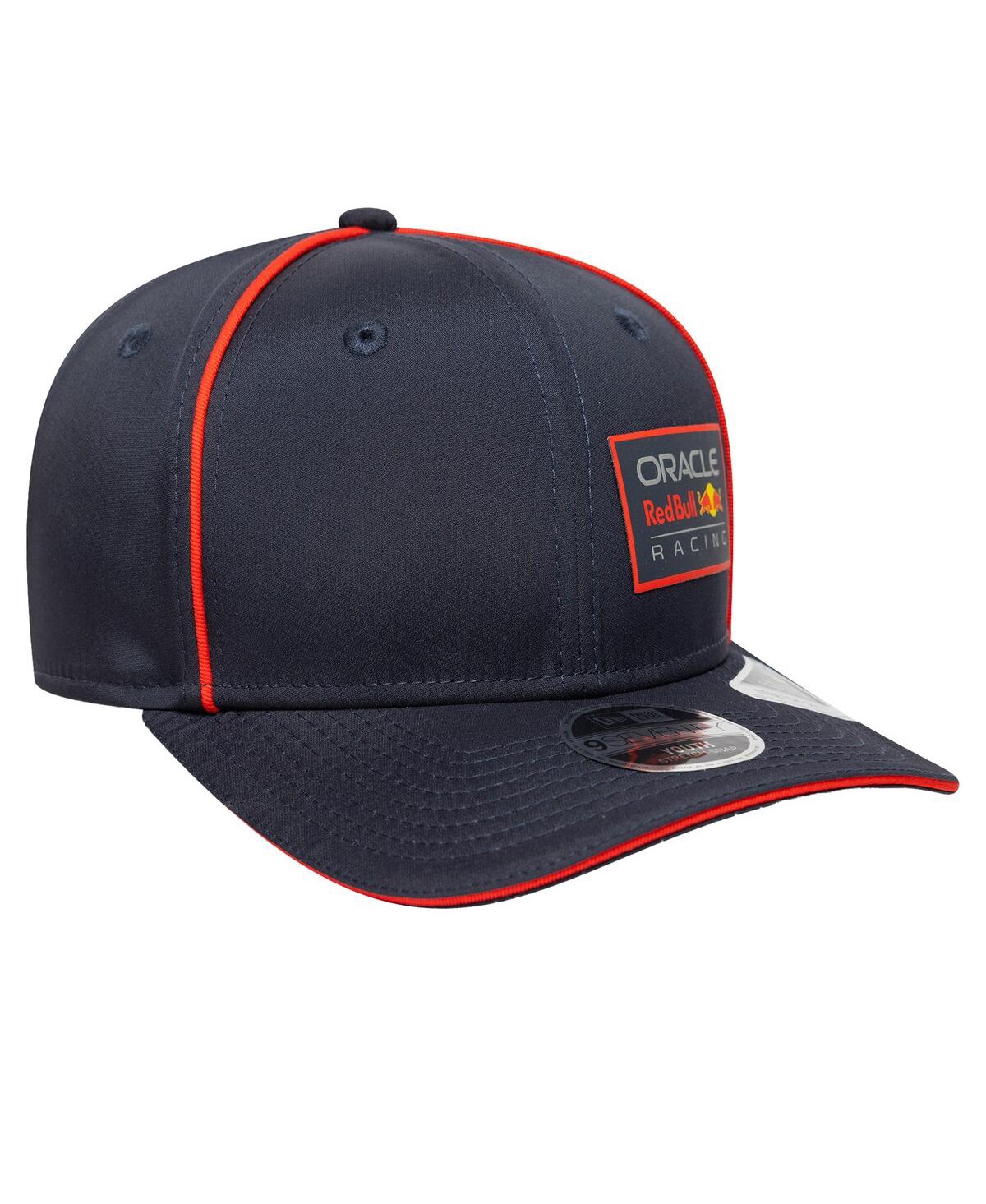 Shop New Era Big Boys And Girls Navy Red Bull Racing 9seventy Stretch-snap Hat