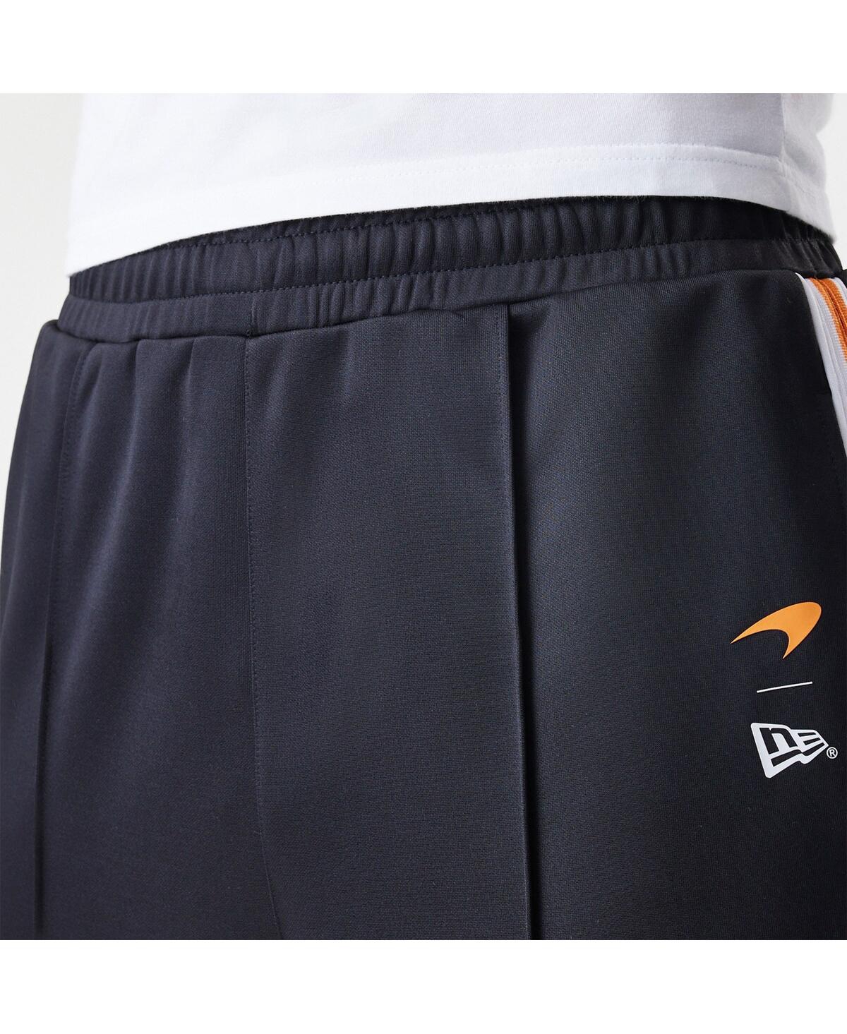 NEW ERA MEN'S BLACK MCLAREN F1 TEAM DRAWSTRING TRACK PANTS 