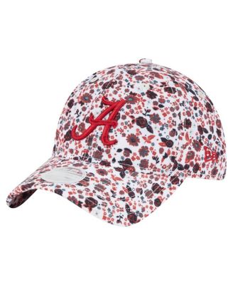 New Era - Women's White Alabama Crimson Tide Blooming 9TWENTY Adjustable Hat