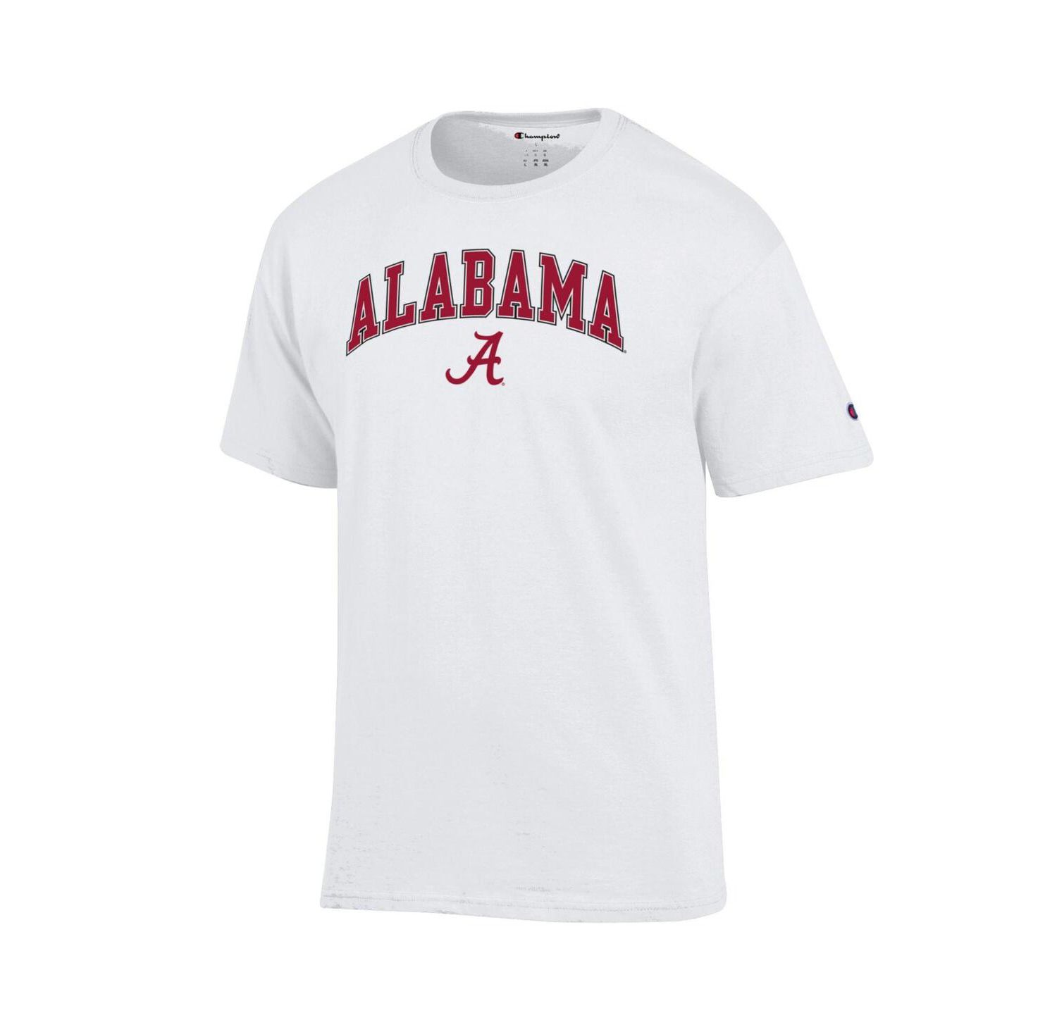 Men's Crimson Alabama Crimson Tide Arched Logo T-Shirt