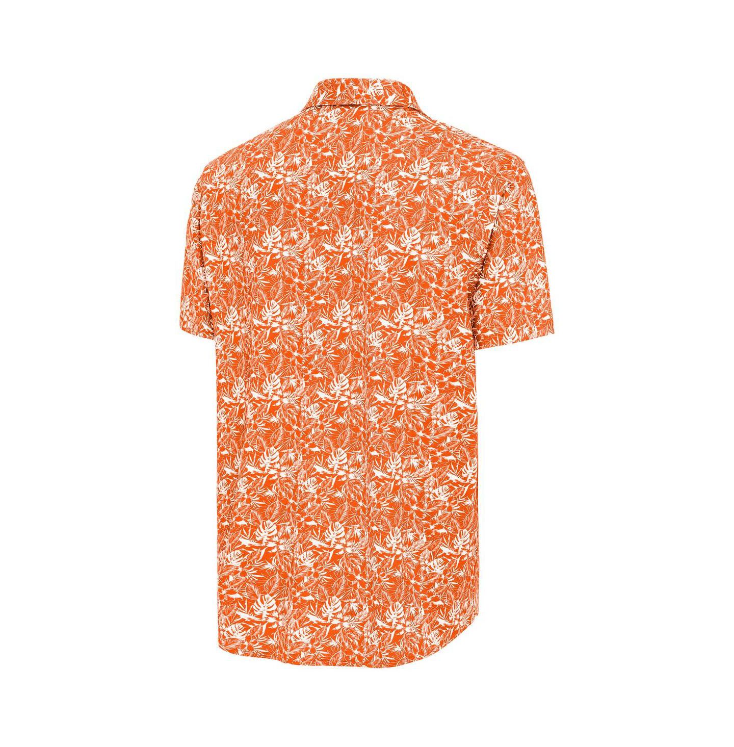 Мужская рубашка Antigua Orange Houston Astros Resort Button-Up — фото 2