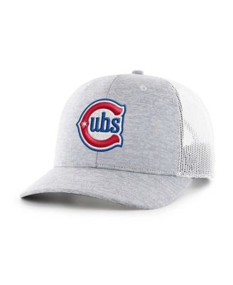 '47 Brand - Men's Gray Chicago Cubs Blues Trucker Adjustable Hat
