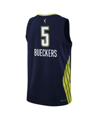 Big Boys and Girls Paige Bueckers Navy Dallas Wings 2025 WNBA Draft Explorer Edition Victory Player Jersey