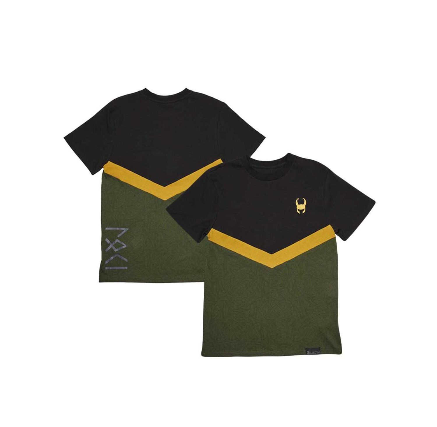 Men's and Women's Black/Green Loki The Original T-Shirt