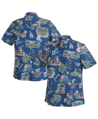 Reyn Spooner - Women's&nbsp;Blue Los Angeles Dodgers Scenic Button-Up Top