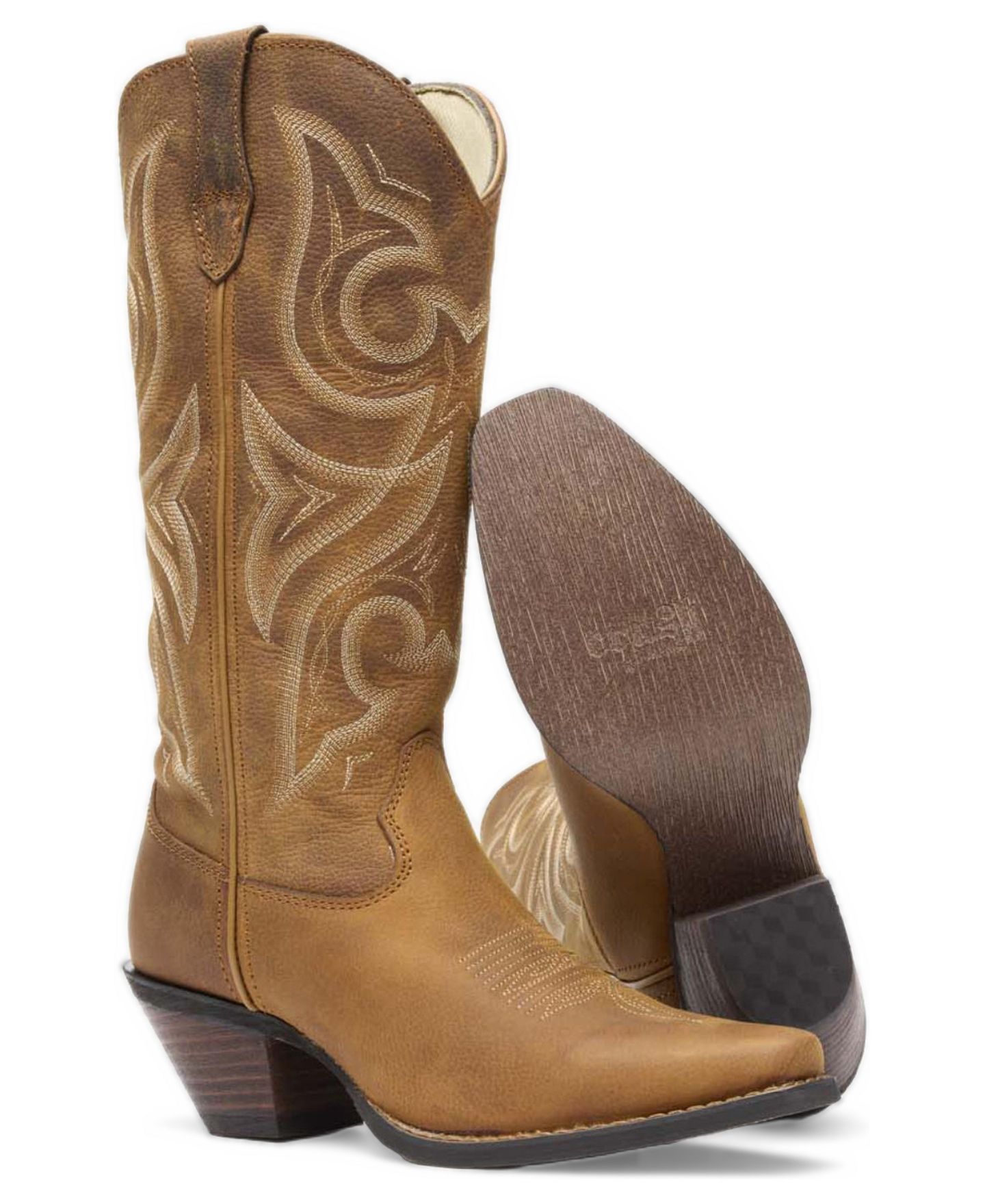 Женские ботинки Durango Crush by Tan Jealousy Western Boot, цвет: Коньячный — фото 5