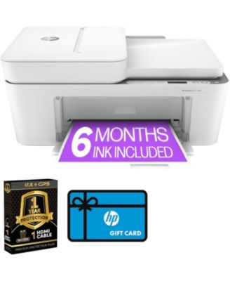 DeskJet Wireless Color Inkjet All-in-One Home Printer Bundle with Auto Document Feeder, Print Scan Copy, Print with Cell Phone, 2-Year Warranty