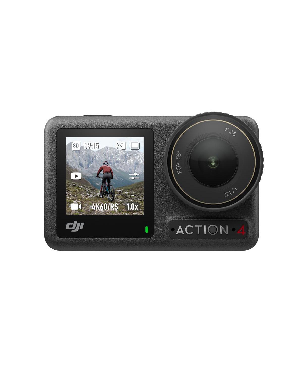 Dji Dji Osmo Action 4 4K 120fps Hdr IP68 Waterproof Action Camera Standard Combo Bundle with Surfing Tether Accessories Kit for Dji Osmo Series Action