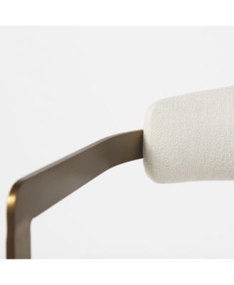 Fabric Upholstered Arm Chair for Dining Table or Living Room Seating