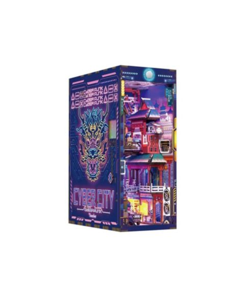 Детские конструкторы Flash Popup Cyber City 3D Book Nook Kit 284-Piece Building Set, Ages 14+