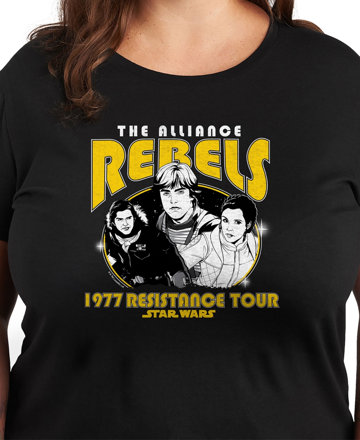 Hybrid Apparel Plus Size Star Wars Rebels Graphic T-shirt