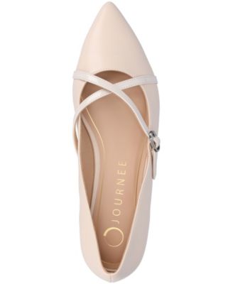 Women's Camby Crisscross Strap Pointed Toe Flats
