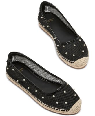 【Kate Spade】★フラットシューズ★ Pearl Fishnet Ballet Flat Pearl Fishnet Espadrille Ballet Flats | Kate Spade New York