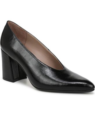 Naturalizer - Women's Perry Pointed Toe Block Heel Pumps